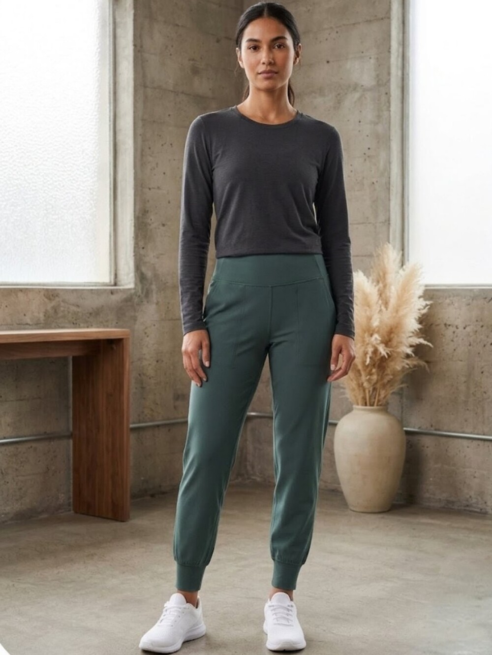lululemon Align Jogger Dark Forest Green High Rise Lounge Pants